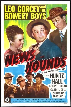 News Hounds (1947) White T-Shirt - idPoster.com