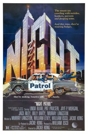 Night Patrol (1984) White T-Shirt - idPoster.com