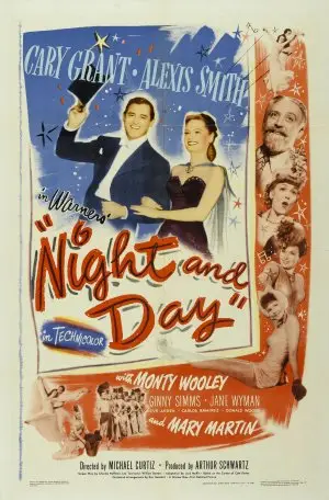Night and Day (1946) White T-Shirt - idPoster.com
