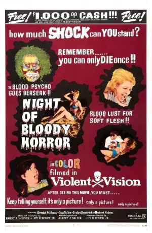 Night of Bloody Horror (1969) Wall Poster picture 395369