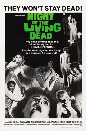 Night of the Living Dead (1968) Women's Colored T-Shirt - idPoster.com