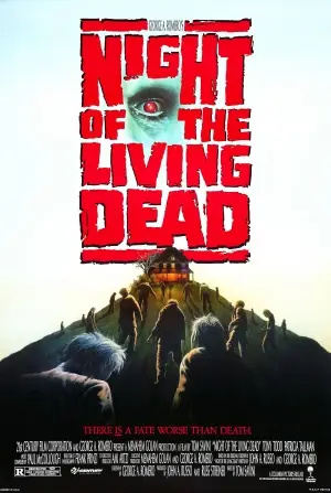 Night of the Living Dead (1990) White Tank-Top - idPoster.com