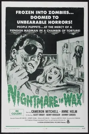 Nightmare in Wax (1969) White T-Shirt - idPoster.com