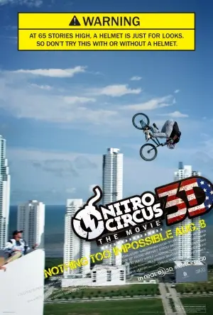 Nitro Circus: The Movie (2012) Men's Colored T-Shirt - idPoster.com