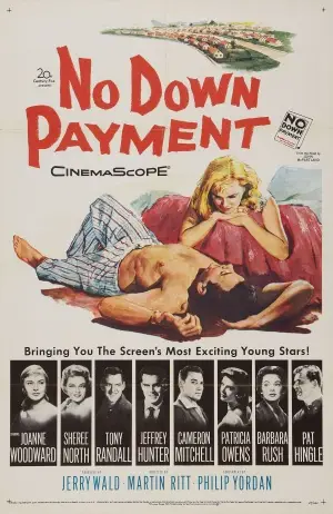 No Down Payment (1957) Women's Colored  Long Sleeve T-Shirt - idPoster.com