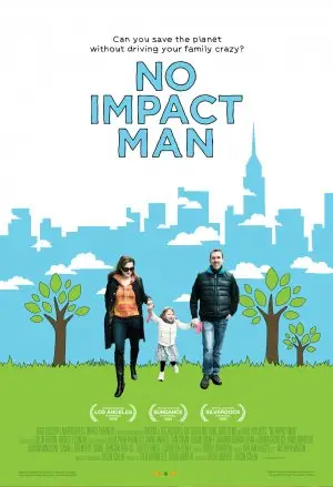 No Impact Man: The Documentary (2009) Men's Colored T-Shirt - idPoster.com