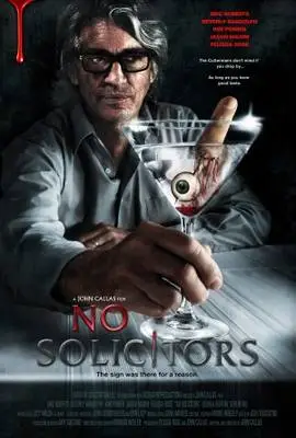 No Solicitors (2015) White T-Shirt - idPoster.com