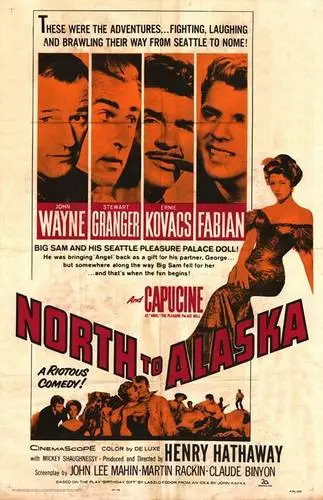 North to Alaska (1960) Men's Colored  Long Sleeve T-Shirt - idPoster.com