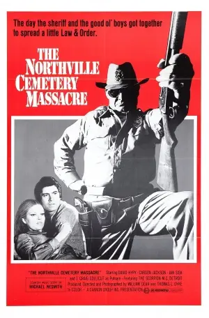 Northville Cemetery Massacre (1976) Men's Colored Hoodie - idPoster.com
