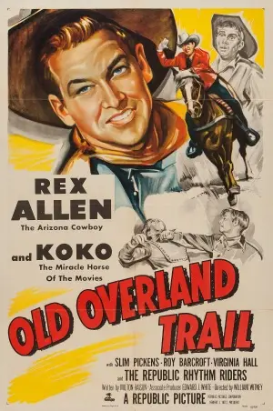 Old Overland Trail (1953) White T-Shirt - idPoster.com