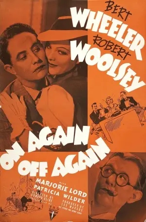 On Again-Off Again (1937) White T-Shirt - idPoster.com