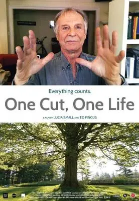 One Cut, One Life (2014) White T-Shirt - idPoster.com