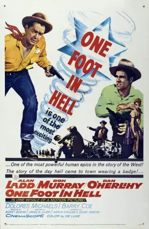 One Foot in Hell (1960) White T-Shirt - idPoster.com