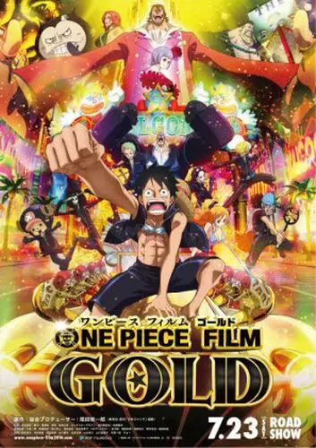 One Piece Film Gold 2016 Men's Colored T-Shirt - idPoster.com