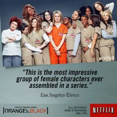 Orange Is the New Black (2013) Women's Colored  Long Sleeve T-Shirt - idPoster.com
