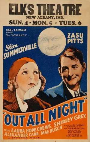 Out All Night (1933) Baseball Cap - idPoster.com