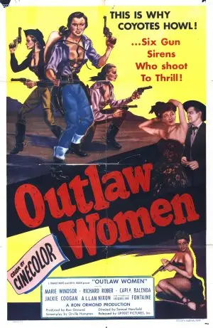 Outlaw Women (1952) Men's Colored T-Shirt - idPoster.com