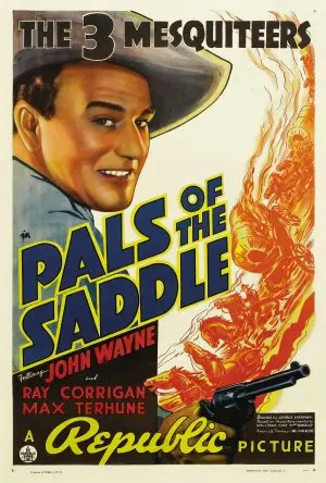 Pals of the Saddle (1938) White T-Shirt - idPoster.com