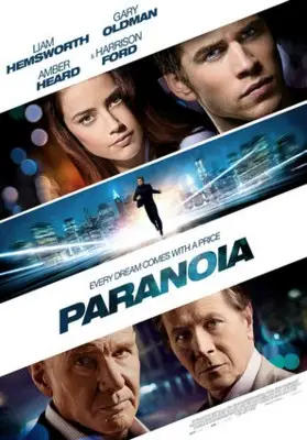 Paranoia (2013) Men's Colored  Long Sleeve T-Shirt - idPoster.com