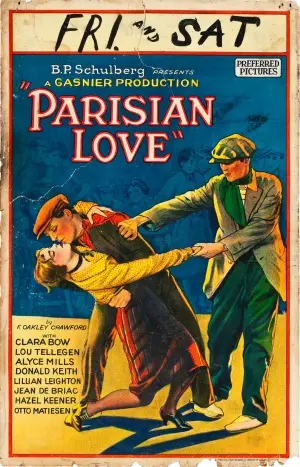 Parisian Love (1925) White T-Shirt - idPoster.com