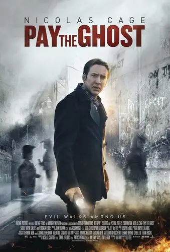 Pay the Ghost (2015) White T-Shirt - idPoster.com