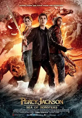 Percy Jackson Sea of Monsters (2013) White Tank-Top - idPoster.com