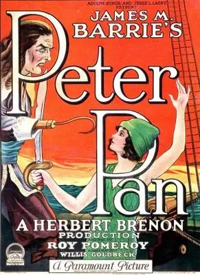 Peter Pan (1924) White Tank-Top - idPoster.com