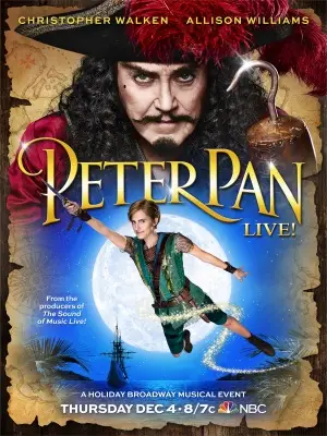 Peter Pan Live! (2014) Women's Colored  Long Sleeve T-Shirt - idPoster.com