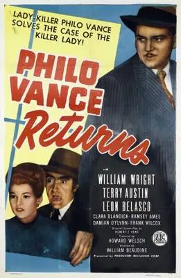 Philo Vance Returns (1947) Men's Colored T-Shirt - idPoster.com