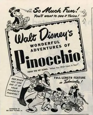 Pinocchio (1940) Wall Poster picture 341407
