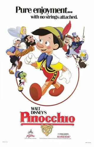 Pinocchio (1940) Drawstring Backpack - idPoster.com