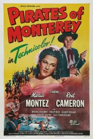 Pirates of Monterey (1947) Women's Colored Tank-Top - idPoster.com