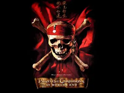 Pirates of the Caribbean Men's Colored  Long Sleeve T-Shirt - idPoster.com