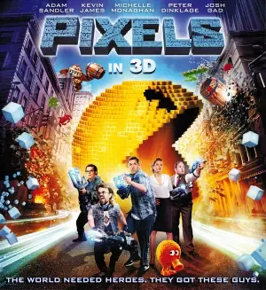 Pixels (2015) Fridge Magnet picture 437438