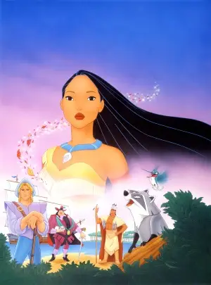 Pocahontas (1995) Women's Colored T-Shirt - idPoster.com