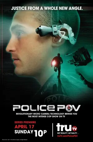 Police P.O.V. (2011) White T-Shirt - idPoster.com