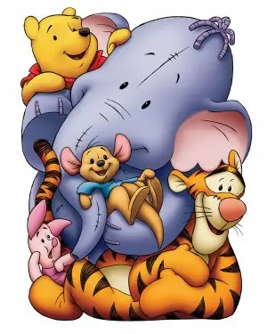 Poohs Heffalump Movie (2005) Men's Colored Hoodie - idPoster.com