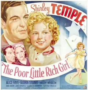Poor Little Rich Girl (1936) Men's Colored T-Shirt - idPoster.com
