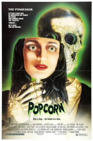Popcorn (1991) Women's Colored T-Shirt - idPoster.com