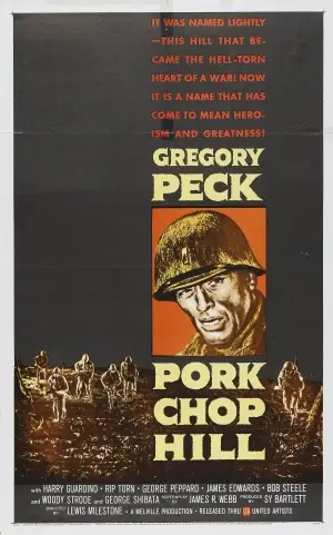 Pork Chop Hill (1959) Men's Colored Hoodie - idPoster.com