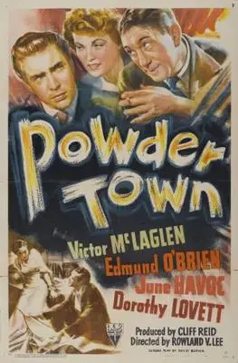 Powder Town (1942) White T-Shirt - idPoster.com