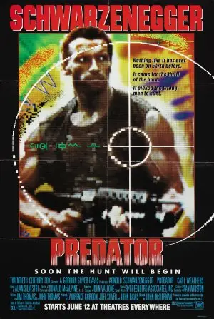 Predator (1987) White T-Shirt - idPoster.com