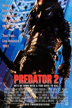 Predator 2 (1990) White Tank-Top - idPoster.com