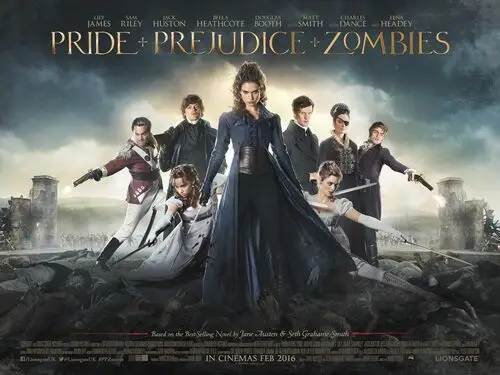 Pride and Prejudice and Zombies (2016) Men's Colored Hoodie - idPoster.com