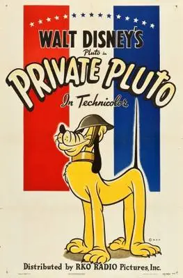Private Pluto (1943) White T-Shirt - idPoster.com