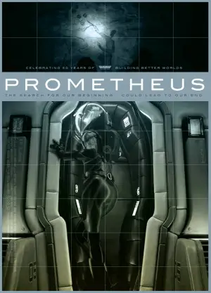 Prometheus (2012) White T-Shirt - idPoster.com