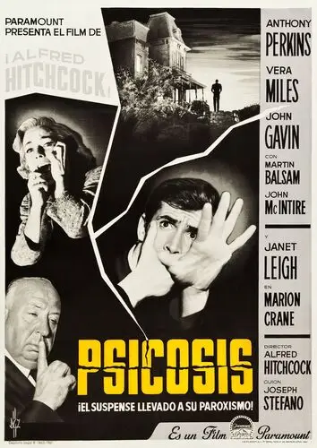 Psycho (1960) Wall Poster picture 501542