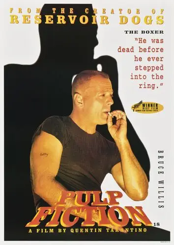 Pulp Fiction (1994) Drawstring Backpack - idPoster.com