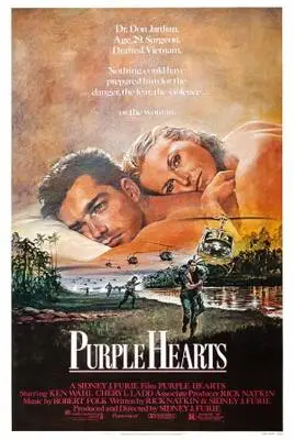 Purple Hearts (1984) White T-Shirt - idPoster.com