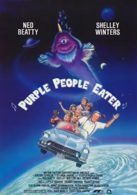 Purple People Eater (1988) White Tank-Top - idPoster.com